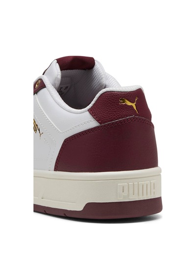 Puma Court Classic Beyaz Erkek Sneaker 000000000102266478 Beyaz-bordo