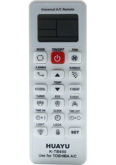 Toshiba Uyumlu Universal Akıllı Klima Kumandası K-Tb650