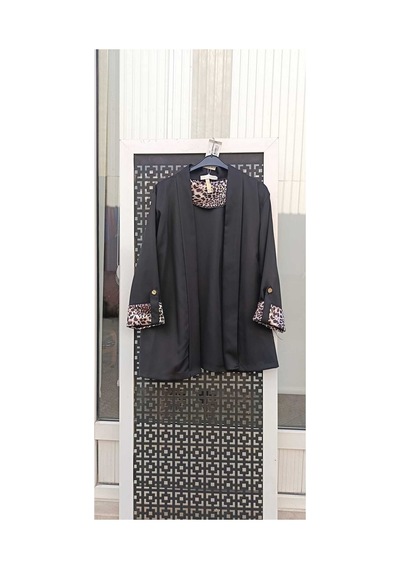 Çınar Boutique Blazer Ceket Siyah Siyah