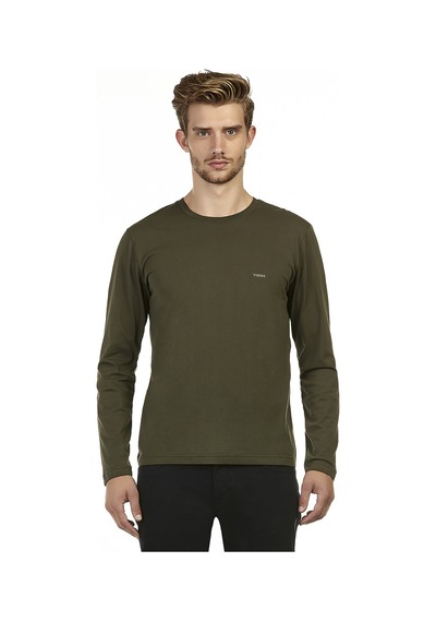 Vigoss Battal Erkek Sweatshırt B44221-03370 - Haki
