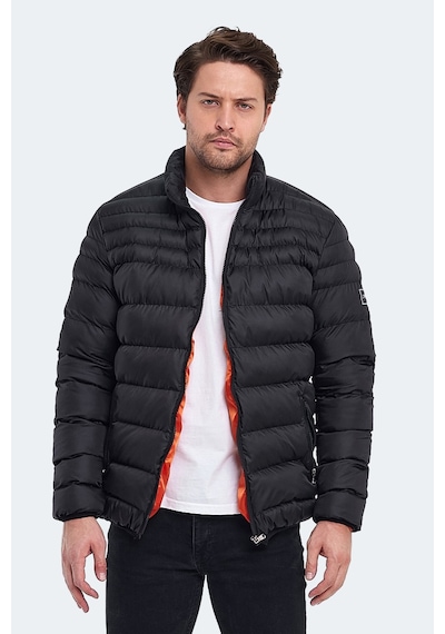 Slazenger HORIZON I Erkek Şişme Siyah Mont & Kaban
