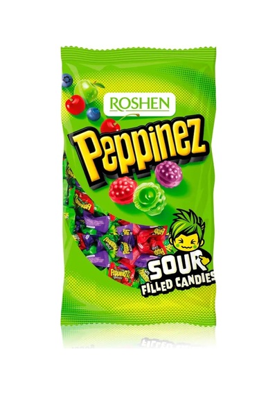 Roshen Peppinezz Meyve Aromalı Dolgulu Şeker 900 Gr 1'li