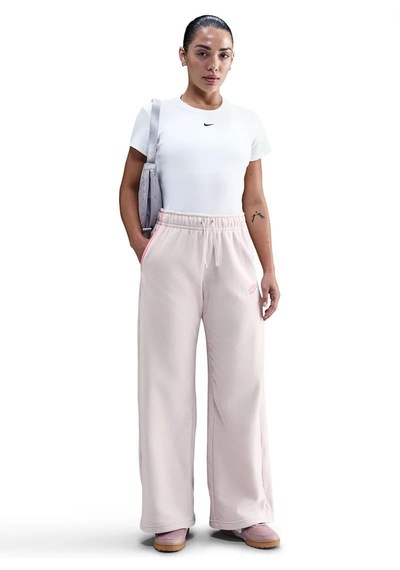 Nike Nsw Club Fleece Cozy Mr Wide-leg Kadın Eşofman Altı Hv2727-667 Pembe