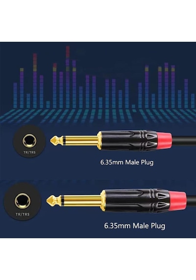 6.3 Mm Mono Enstürman Kablo 3 Metre
