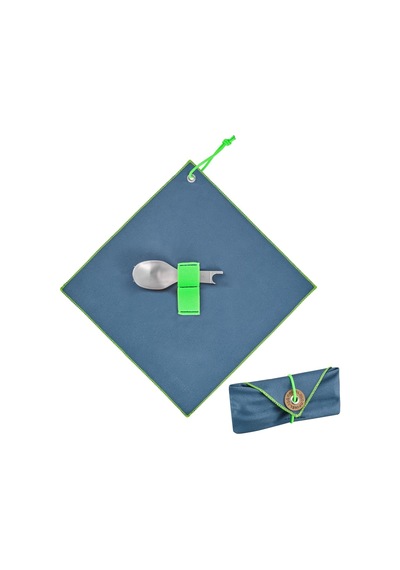 Opinel Pıcnıc Plus 3 Parçalı Set, Uygun Bıçak No. 08, Bir Çatal Ve Bir Kaşık, Toplam Uzunluk 10,5 Cm, 254635, Kah Genel