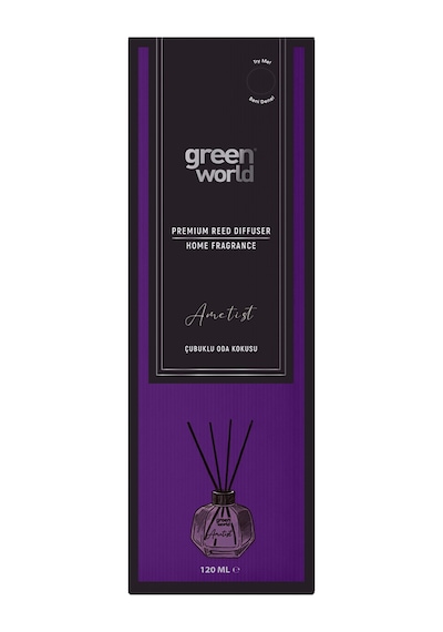 Green World Premium Reed Diffuser Amethyst 120 Ml