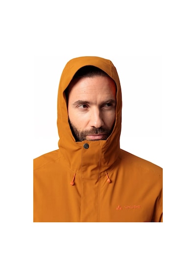Vaude Rosemoor Outdoor Erkek Mont 41564 Fosforlu Turuncu Koyu Turuncu