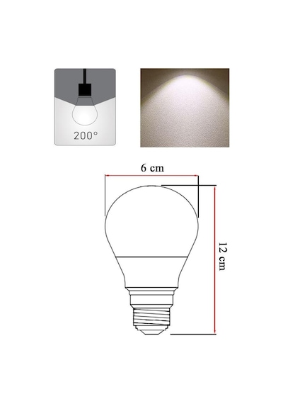 Panasonic 10,5w 75w Dim Led Ampul 4000k- Günışığı Işığı Kısalabilen Lamba
