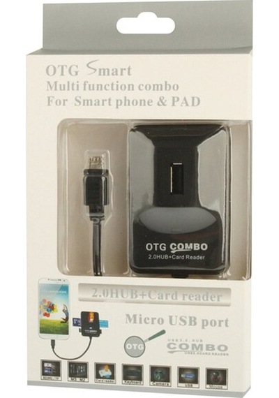 Ally 5In1 Micro Tf.Ms.Sd Usb Kart Okuyucu 3Xusb Otg Port