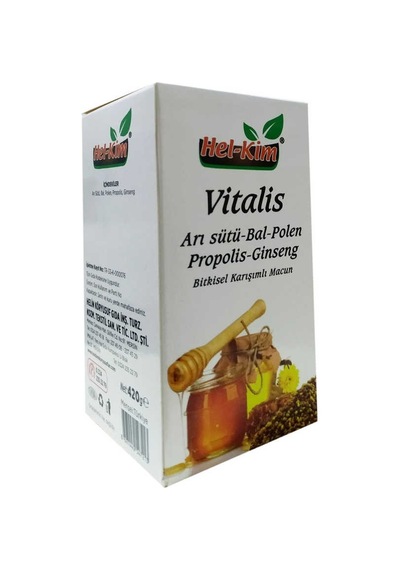 İs Arı Sütü Bal Polen Propolis Ginseng Karışımı 420 Gr