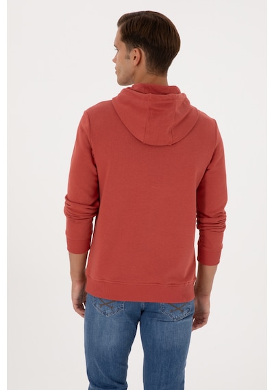U.S. Polo Assn. Erkek Gül Kurusu Basic Sweatshirt 50313720-VR026