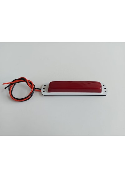Su Geçirmez Led Lamba Marine Tekne Karavan 24volt-15 Cm KIRMIZI