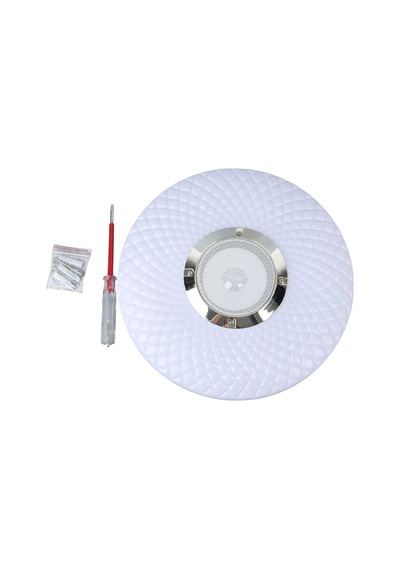 Alan Aydınlatma Beyaz 30 6 Cm 24 Watt Bluetooth Hoparlörlü Tavan Aydınlatma Al-bl302 Tornavida Hed