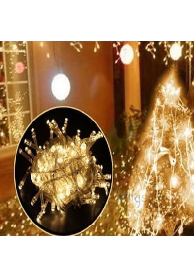 100 Ledli Günışığı 10 m Led Yılbaşı Ağaç Süsü