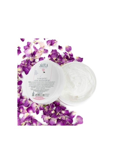 Akita Doğal Gül Özlü Yumuşatıcı Ayak Kremi 100 ML