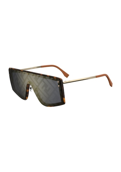 Fendi Ff M0076 G S 086 Ub 99 Erkek Güneş Gözlüğü Kahverengi