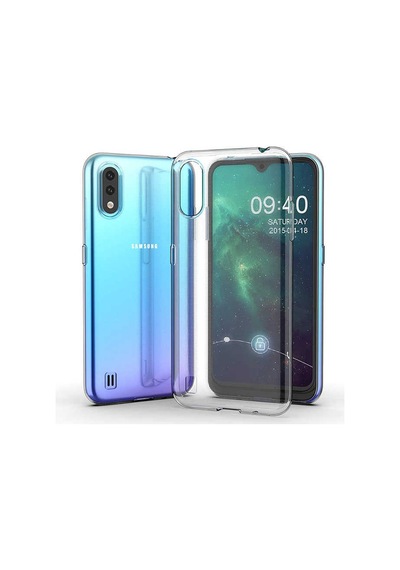 Samsung Galaxy A01 Uyumlu Kılıf Zore Süper Silikon Kapak