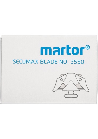 Martor 3550 Çift Taraflı Maket Bıçağı Ucu 10 Adet/kutu