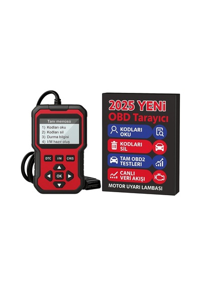 Dailytech 2025 Yeni Nesil Obd2 Arıza Tespit Cihazı Canlı Veri Hata Kodu Okuma & Silme Tüm Obd2 Araçl