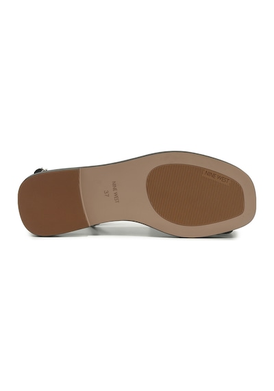 Nine West Orıa 6fx Siyah Kadın Düz Sandalet 000000000102052487 Siyah