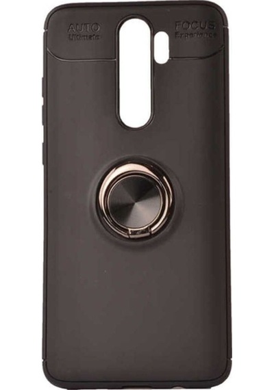Xiaomi Redmi Note 8 Pro Kılıf Zore Ravel Silikon Kapak Siyah