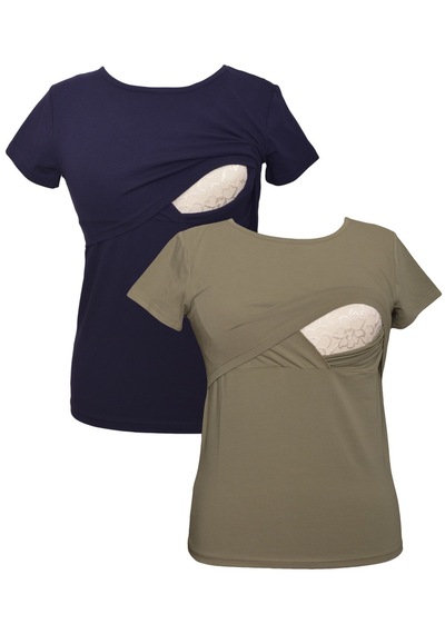 Luvmabelly Myra2504_2505 Emzirme Tshirt Seti