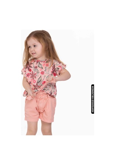 Xo Kids Kız Pink Şort 9 Ay - 2 Yaş 54719 Ksrt02010 Pudra