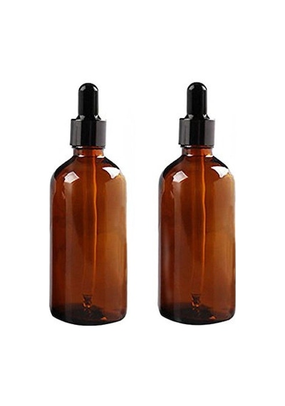 Güvenç AmbalajKahverengi Amber Damlalıklı Cam Şişe 2 x 100 ML