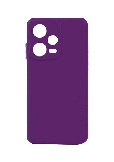 Zore Redmi Note 12 Pro 5g Kılıf Ogaa Biye Silikon - Mor