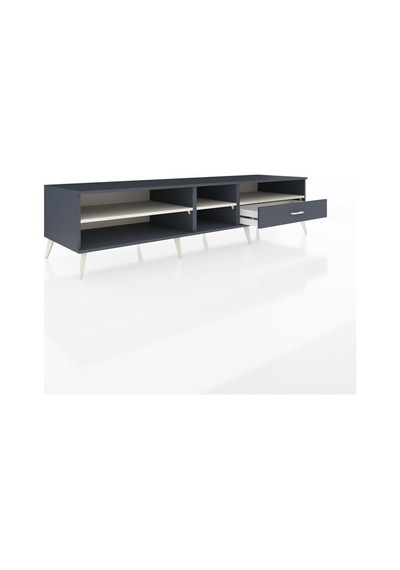 Kronos Tv Ünitesi 3 Raflı Tek Çekmeceli 220x59x51 Antrasit-aytaşı/antrasit Aytası/antrasıt - Antrasıt Kronos Tv Ünitesi 3 Raflı Tek Çekmeceli 220x59x51 Antrasit-aytaşı/antrasit Aytası/antrasıt - Antrasıt