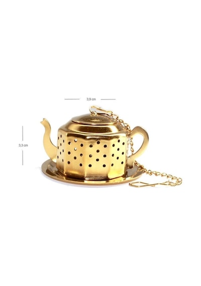 Paslanmaz Çelik Süzgeç Gold - Ba0059 Beta Tea