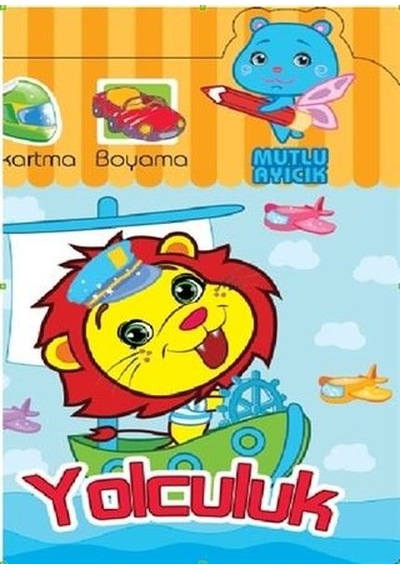 Mutlu Ayıcık Yolculuk Boyama Kitabı- Koloni Çocuk Yayınları