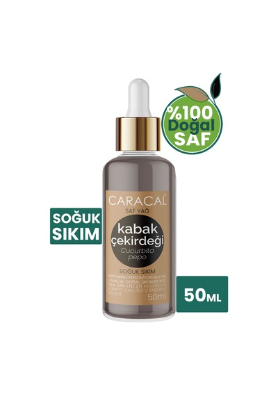 Caracal Soğuk Sıkım Kabak Çekirdeği Saç Ve Cilt Bakımı 50 Ml