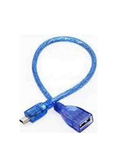 Mini usb otg kablo 5 pin otg kablo oto teyp flash bellek kablosu