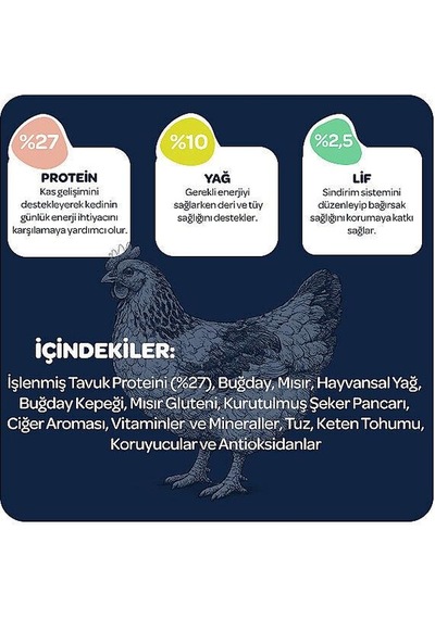 Obivan Tavuklu Yetişkin Kedi Maması 2 Kg