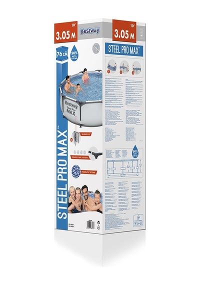 Bestway Gölgelikli Prefabrik Full Havuz Seti 305x76cm Bw561 56406