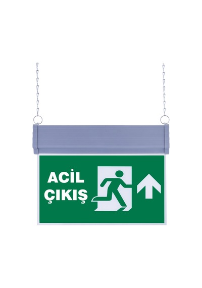 Sg051-y3 Çift Yönlü Acil Yönlendirme Armatürü Zincirli Acil Çıkış Yukarı E73aa