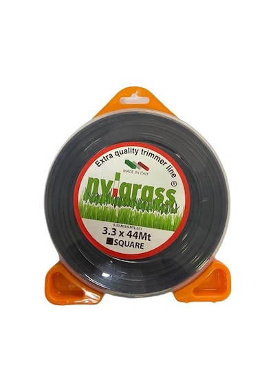 Nylgrass Motorlu Tırpan Misinası 3.3 Mm Kare 44 Mt