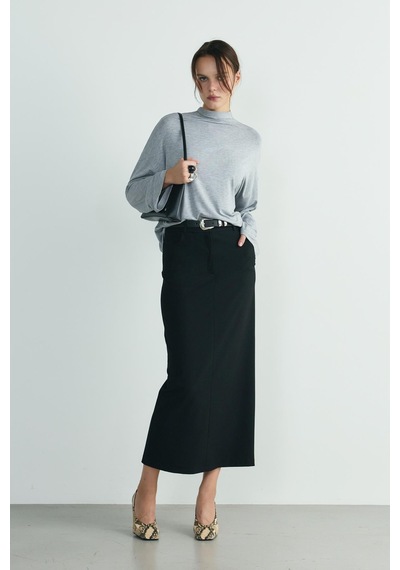 Suud Collection Gri Olivia Bluz
