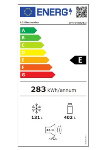 Lg GTL539BVAM.AVPPLTK 534 L E Enerji Alttan Donduruculu Buzdolabı Gri