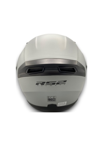 Motosiklet Rs2 Kask Çene Açılır Güneş Vizörlü Mat Grey Mat Gri