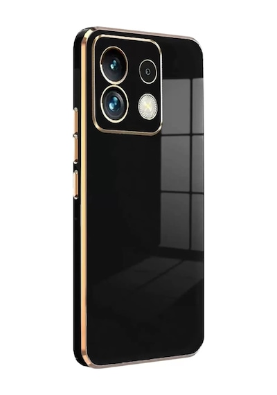 Xiaomi Redmi Note 13 4g Uyumlu Kılıf Volet Silikon - Siyah