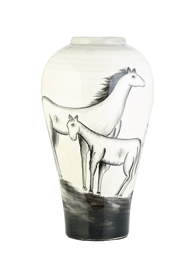 Vitale Cheval Seramik Vazo 66 Cm Ak.wlt0534