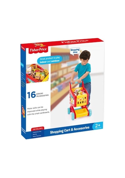 1806 Fisher Price Market  Arabası