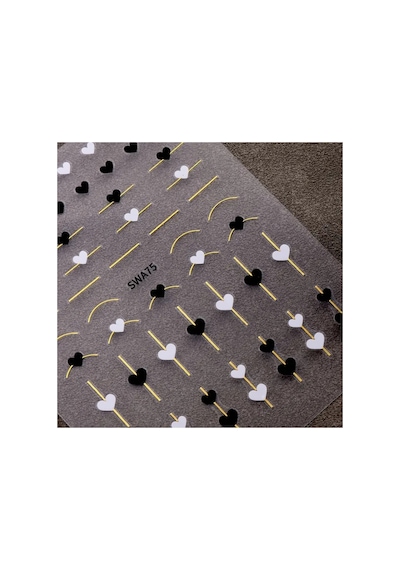 Nailist Heart Sevgililer Günü Özel 14 Şubat Kalpli Tasarım - Tırnak Sticker Nail Art Tırnak Dövmesi 22001163