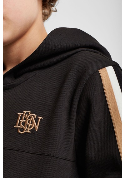 Lescon Çocuk Fermuarlı Kapüşonlu Sweatshirt 25n-3130 Siyah