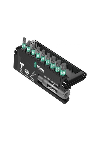 Wera Bits Seti Impaktor 1 Bit-Check 10 05057688001