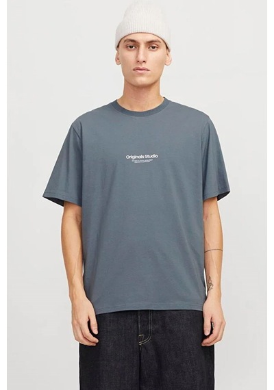 Jack & Jones Erkek Tişört Mavi