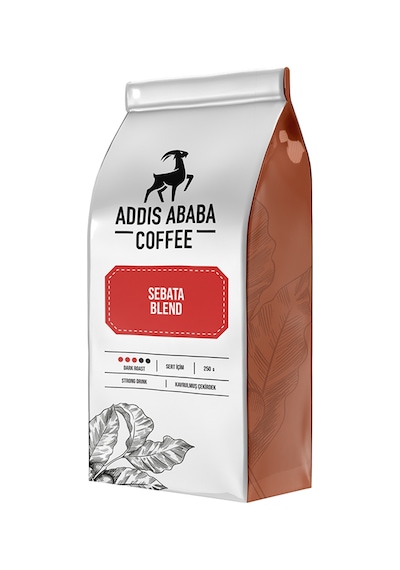 Addis Ababa Coffee Sebata Blend Kahve Kavrulmuş Çekirdek 250 G