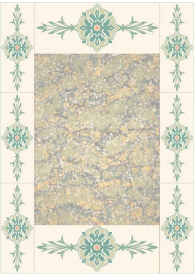 Artebella Klasik Kolay Transfer 1527k Koyu Zemin 23x34cm